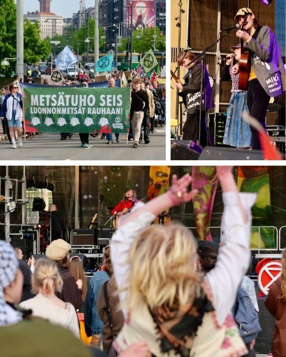 Kuva: Kulohälytys-festivaali 5.6. Kansalaistorilla